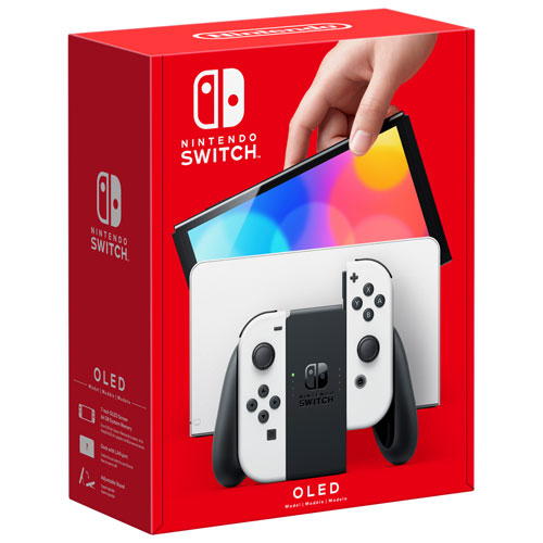 Nintendo Switch Switch Nintendo Switch Joy-Con (L) Nintendo Switch OLED Console with White Joy-Con : Amazon.in: Fashion
